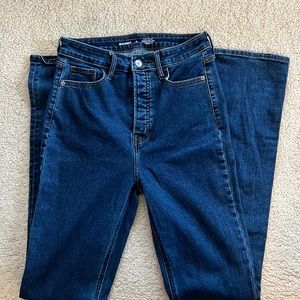 Old Navy extra high-rise Kicker Bootcut Jeans